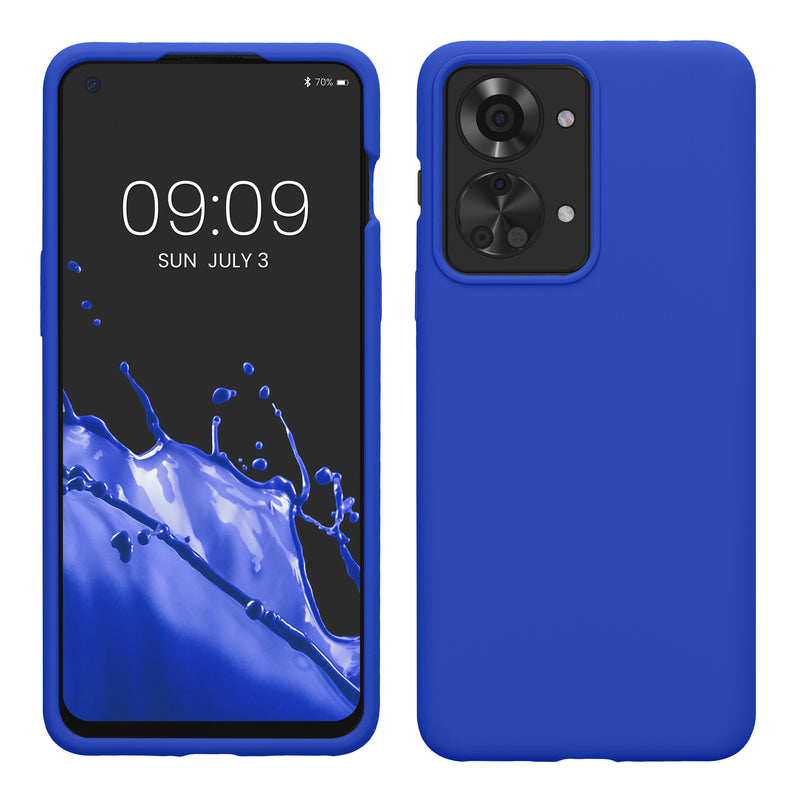 kwmobile Phone Case for OnePlus Nord 2T 5G Case Silicone Wireless Charging Protective Cover
