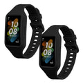kwmobile Watch Strap for Huawei Band 7 / Band 6 / Honor Band 6 Bracelet Fitness Tracker Band Set Replacement Strap Smartwatch
