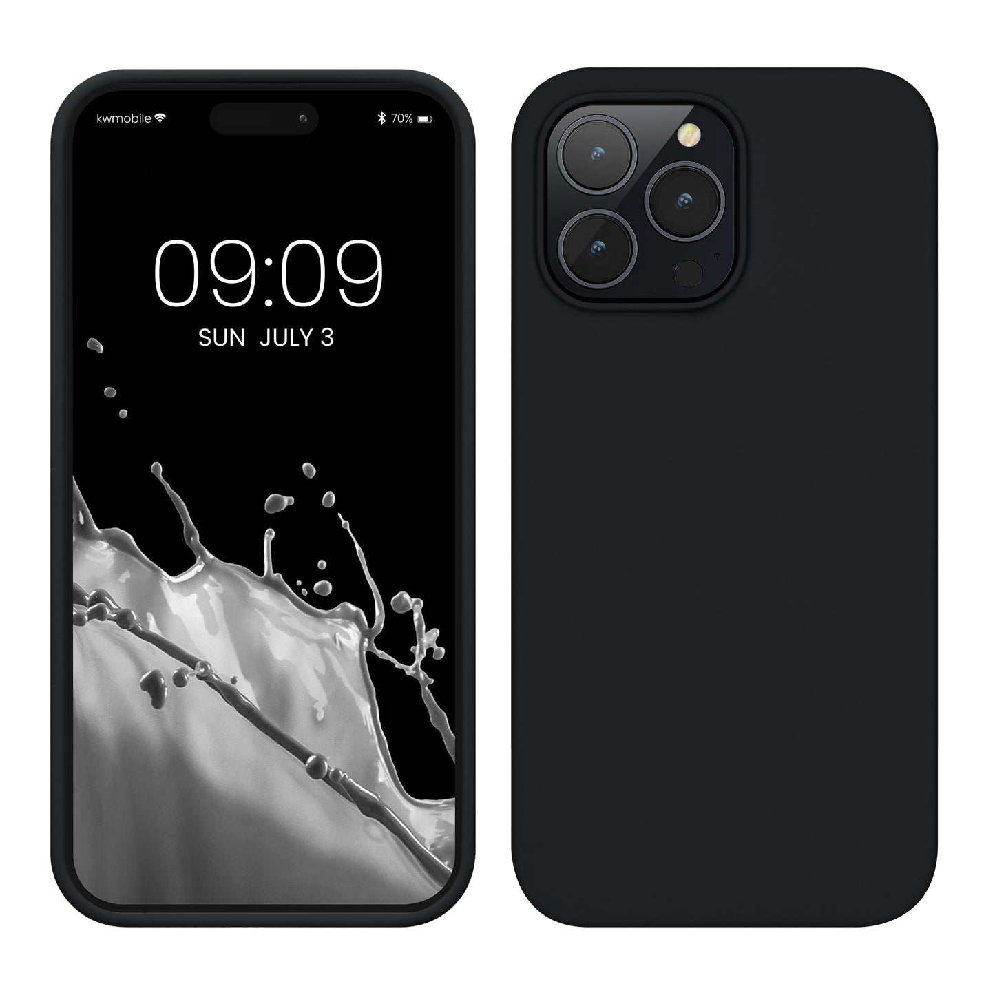 kwmobile Phone Case for iPhone 14 Pro Max - Silicone Cover - Wireless Charging