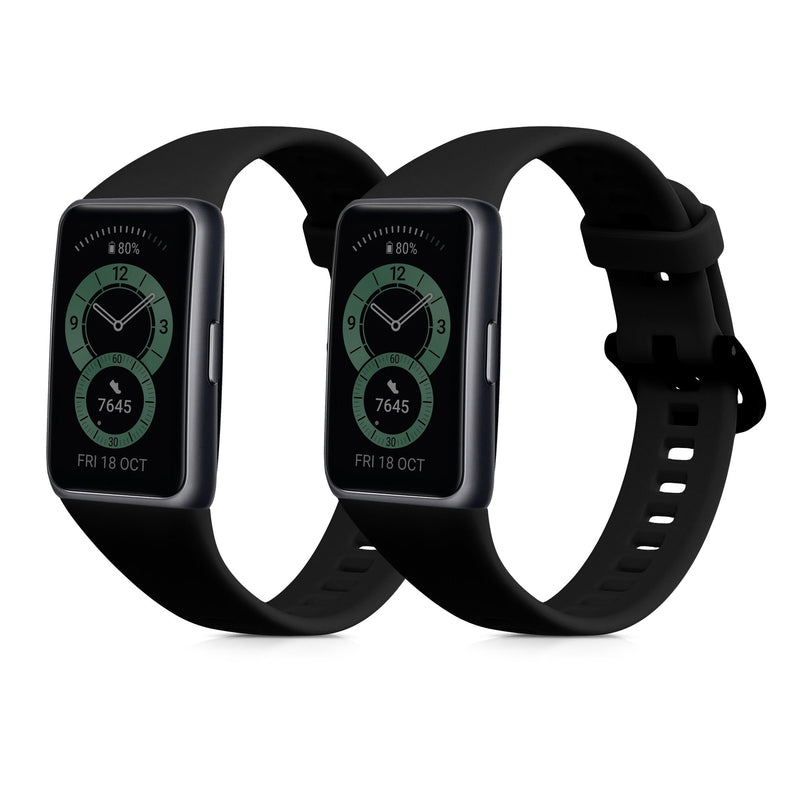 kwmobile Watch Strap for Huawei Band 6 Wristband Fitness Tracker Band Set Replacement Strap Smartwatch