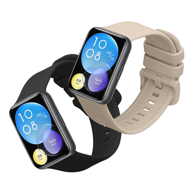 kwmobile Watch Strap for Huawei Watch Fit 2 Band Fitness Tracker Band Set Replacement Strap Smartwatch