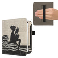 kwmobile Flip Case Compatible with Pocketbook Era / Era Color - Front Pocket Hand Strap