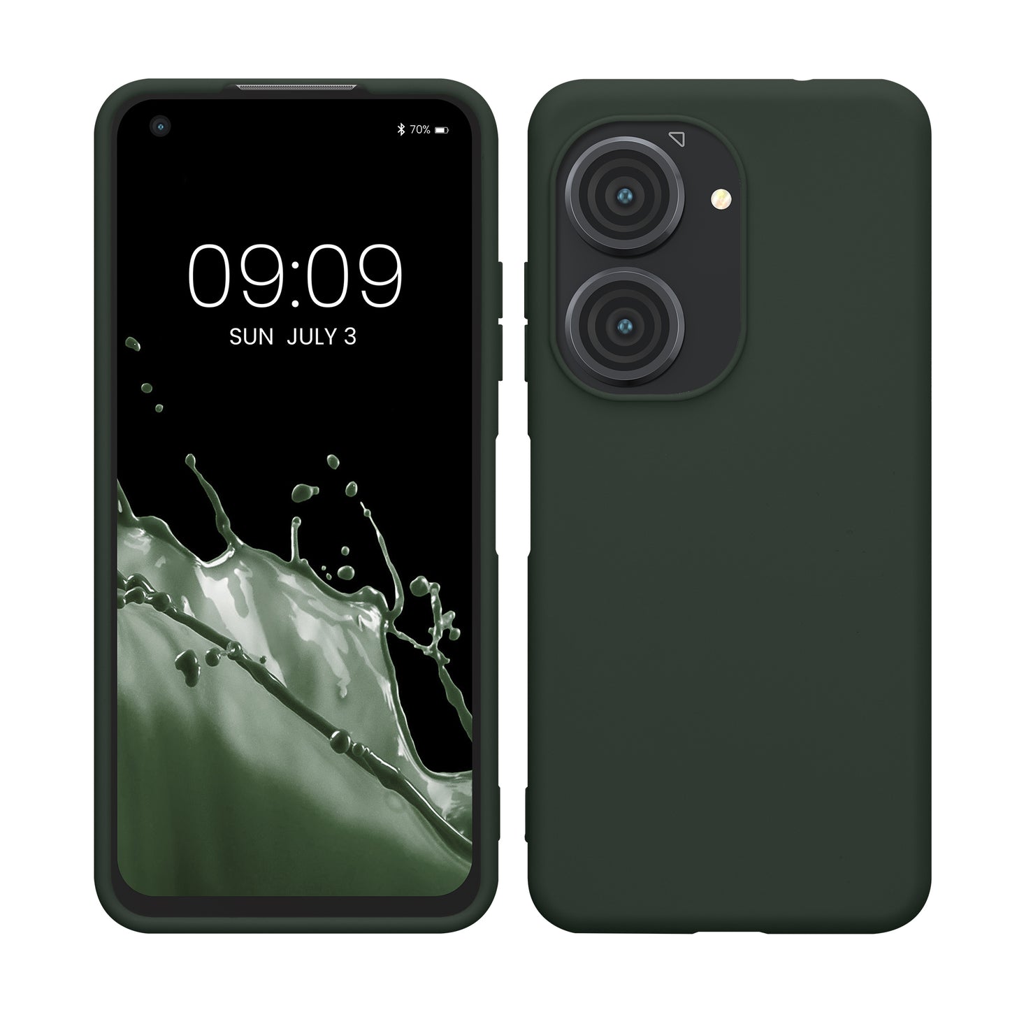 kwmobile Phone Case for ASUS Zenfone 10 / Zenfone 9 - Wireless Charging - Protective Cover