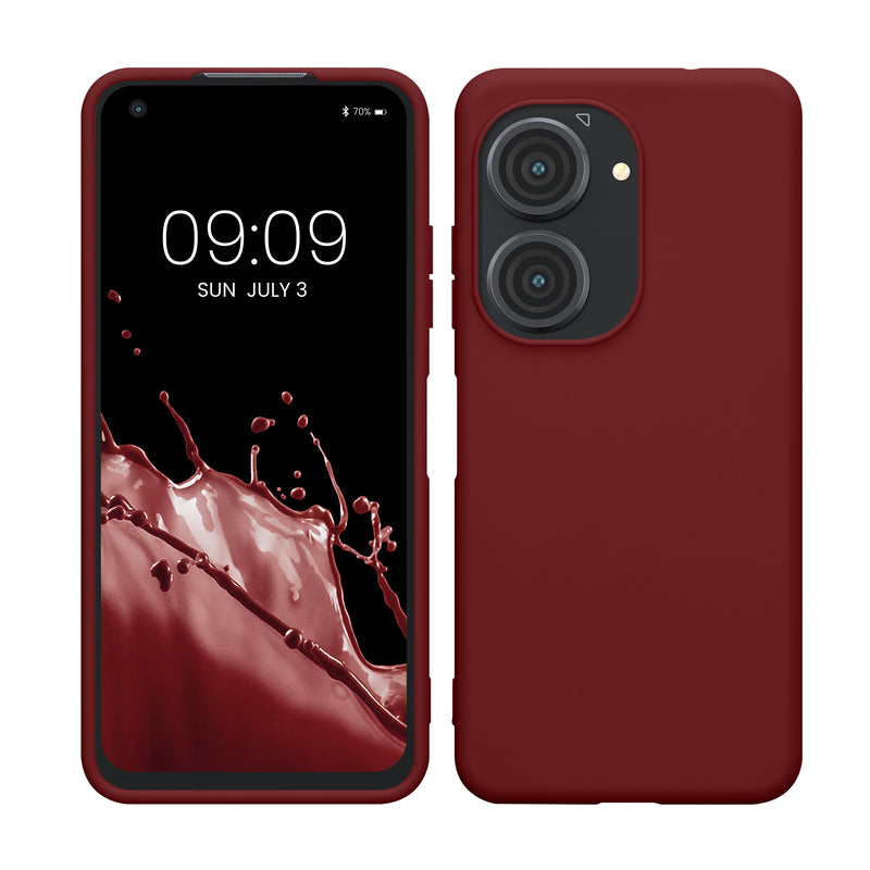 kwmobile Phone Case for ASUS Zenfone 10 / Zenfone 9 - Wireless Charging - Protective Cover