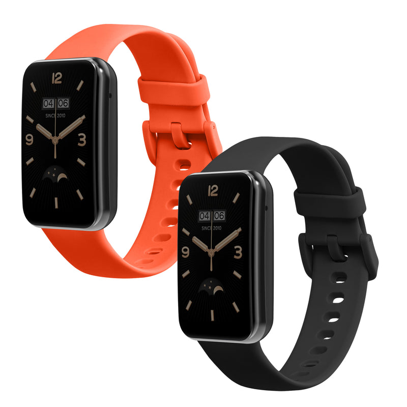 kwmobile Watch Strap for Xiaomi Mi Band 7 Pro Band Fitness Tracker Band Set Replacement Strap Smartwatch