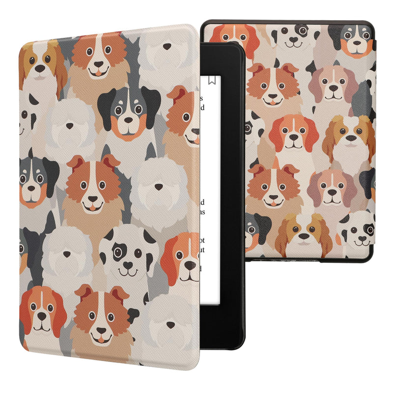 kwmobile Folding Case compatible with Amazon Kindle Paperwhite 11th Generation 2021 Case Flip Case with Magnetic Closure