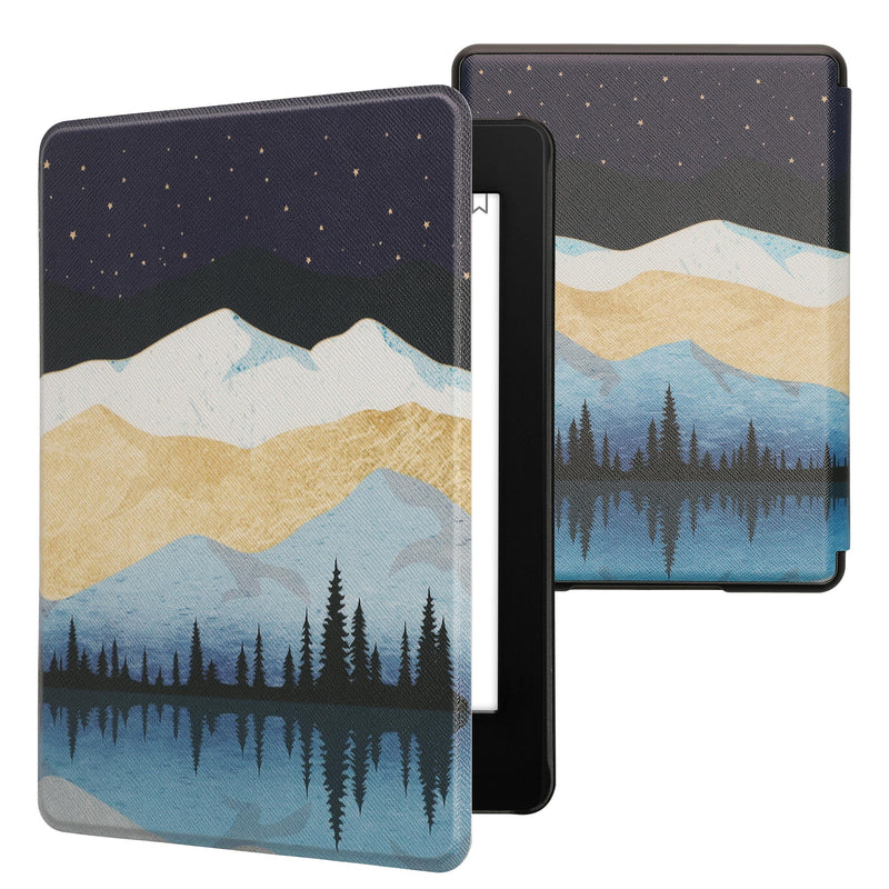 kwmobile Folding Case compatible with Amazon Kindle Paperwhite 11th Generation 2021 Case Flip Case with Magnetic Closure