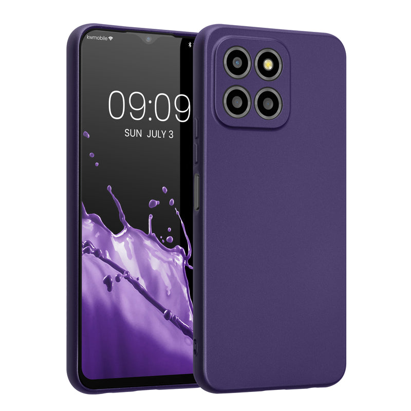 kwmobile Phone Case for HONOR X8 5G / X6 / 70 Lite 5G - Soft Silicone Case - Protective Cover