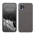 kwmobile Phone Case for Nothing Phone (1) - Silicone Cover - Wireless Charging - Protective Case