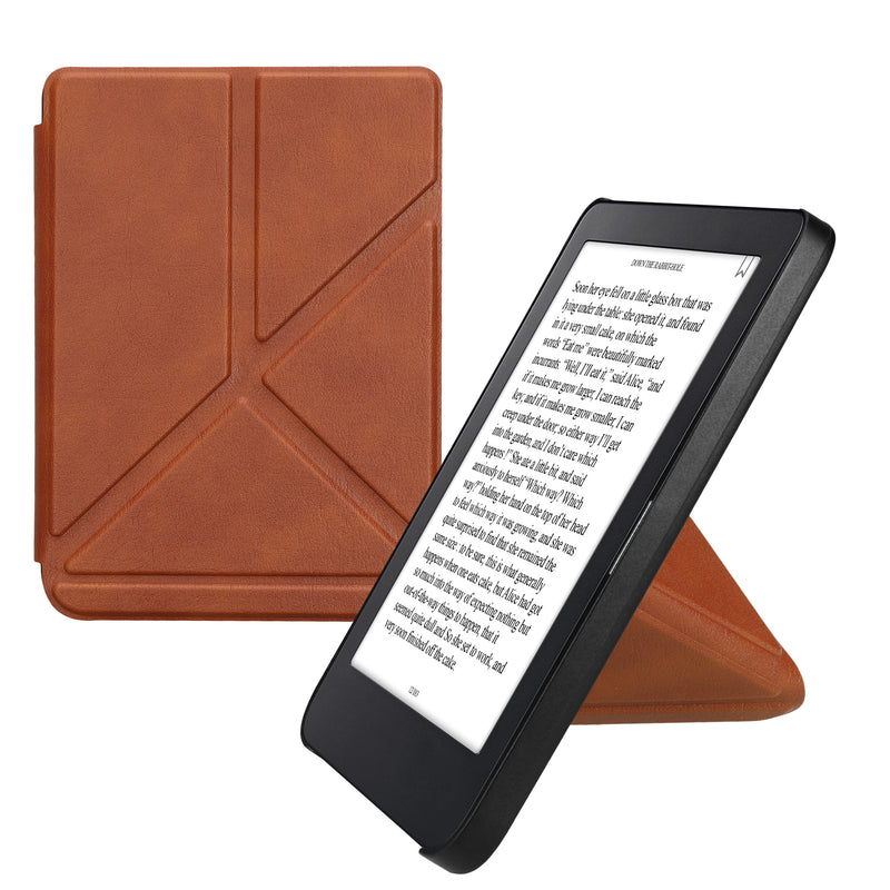 kwmobile Protective Case for Kobo Clara 2E / Tolino Shine 4 Case - eReader Flip Case with Auto Sleep Function - Cover with Stand