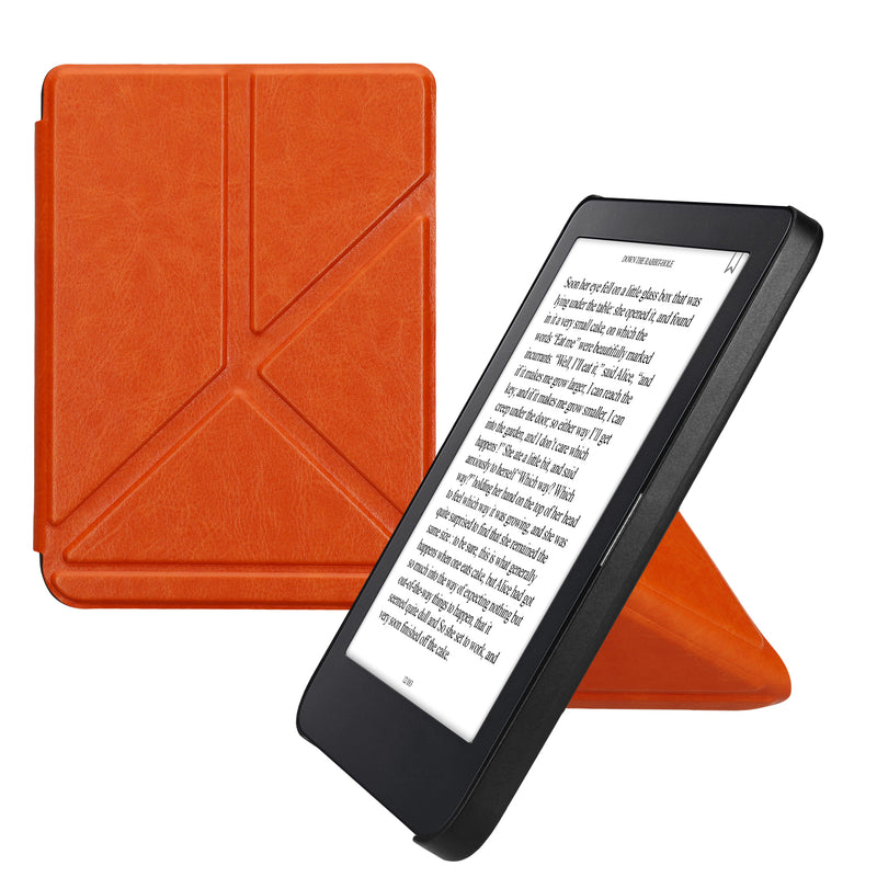 kwmobile Protective Case for Kobo Clara 2E / Tolino Shine 4 Case - eReader Flip Case with Auto Sleep Function - Cover with Stand
