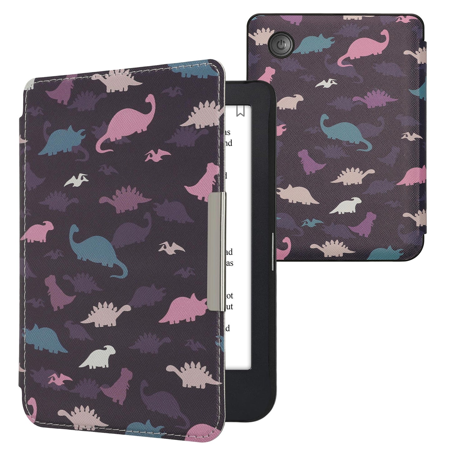 kwmobile Protective Case for Kobo Clara 2E / Tolino Shine 4 Case - eReader Flip Case with Auto Sleep Function
