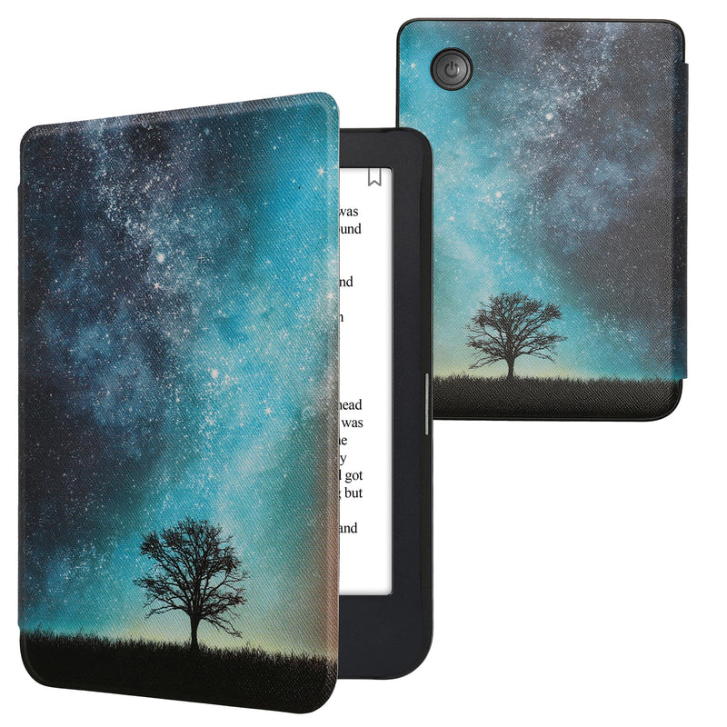 kwmobile Protective Case for Kobo Clara 2E / Tolino Shine 4 Case - eReader Flip Case with Auto Sleep Function