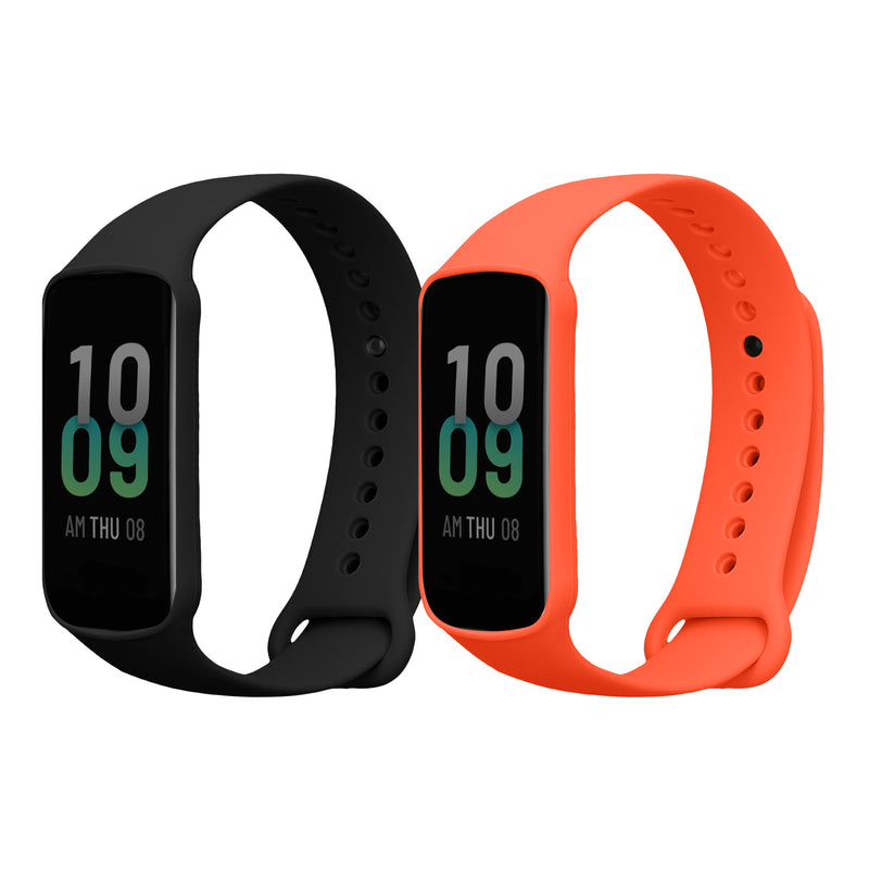 kwmobile Watch Strap for Amazfit Band 7 Bracelet Fitness Tracker Band Set Replacement Strap Smartwatch
