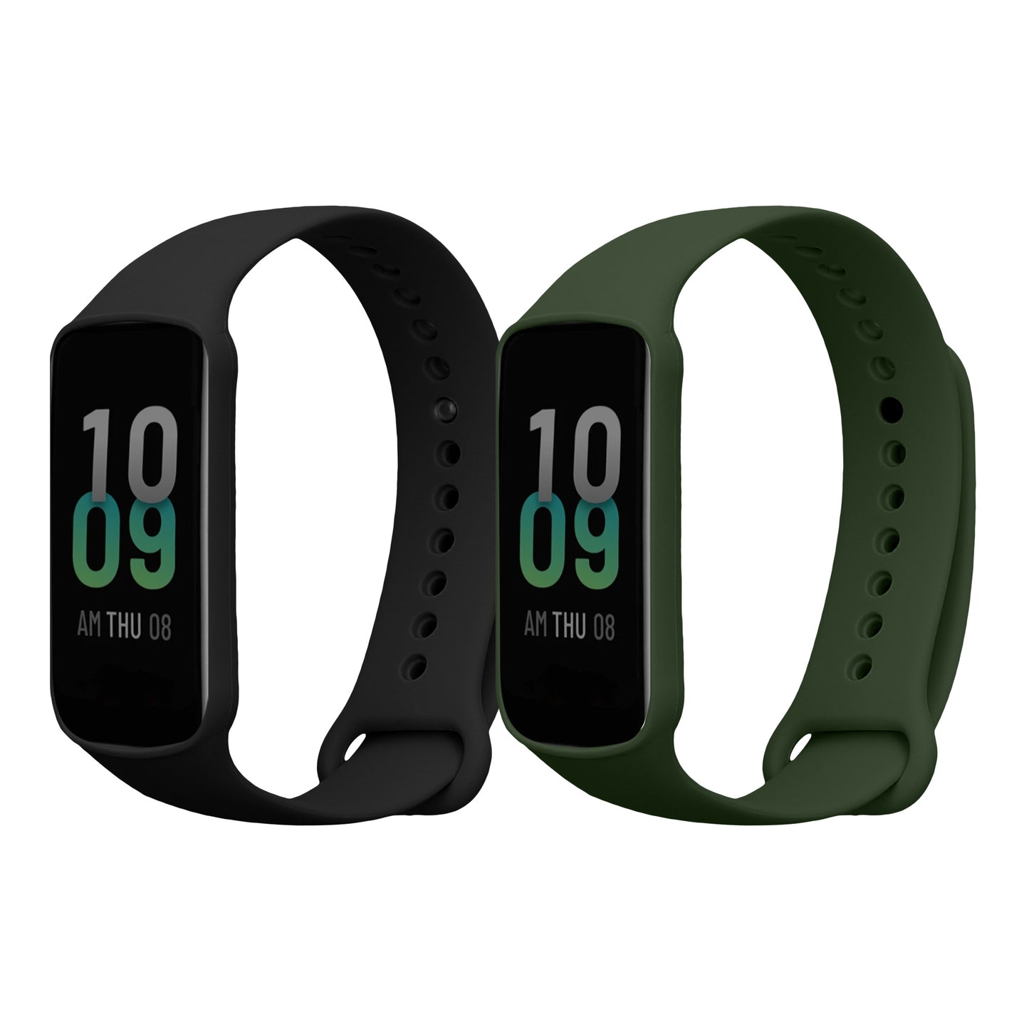 kwmobile Watch Strap for Amazfit Band 7 Bracelet Fitness Tracker Band Set Replacement Strap Smartwatch