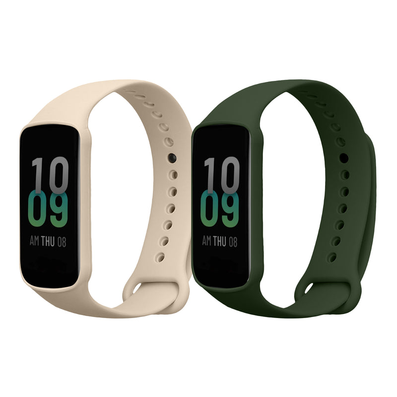 kwmobile Watch Strap for Amazfit Band 7 Bracelet Fitness Tracker Band Set Replacement Strap Smartwatch