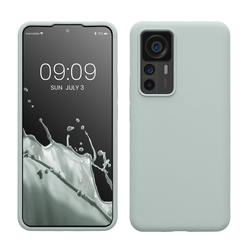 kwmobile Phone Case for Xiaomi 12T / 12T Pro - Silicone Case - Wireless Charging - Protective Cover