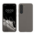 kwmobile Case Compatible with Samsung Galaxy S23 Case Slim Silicone Phone Case Shockproof Phone Cover Soft Surface Wireless Charging