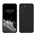kwmobile Case Compatible with Samsung Galaxy S23 Case Slim Silicone Phone Case Shockproof Phone Cover Soft Surface Wireless Charging