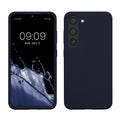 kwmobile Case Compatible with Samsung Galaxy S23 Case Slim Silicone Phone Case Shockproof Phone Cover Soft Surface Wireless Charging