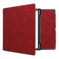 kwmobile Case for Amazon Kindle Scribe (2022/2024) - Faux Leather eReader Cover with Auto Sleep Function - Rising Sun