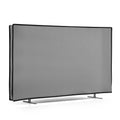 kwmobile 24" TV Abdeckung Indoor - Fernseher Hülle Bildschirmschutz Abdeckung - TV Bildschirm Staubschutzhülle - Fernsehabdeckung - Hellgrau Hellgrau  