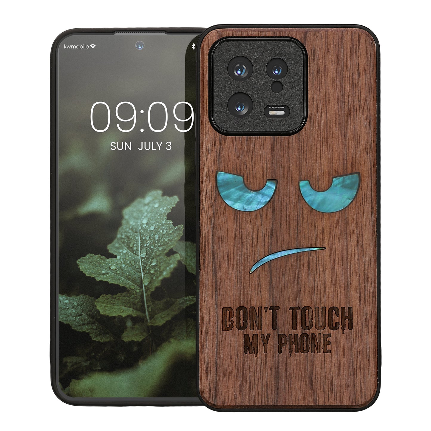 kwmobile Case Compatible with Xiaomi 13 5G Phone Cover TPU Phone Case Do Not Touch