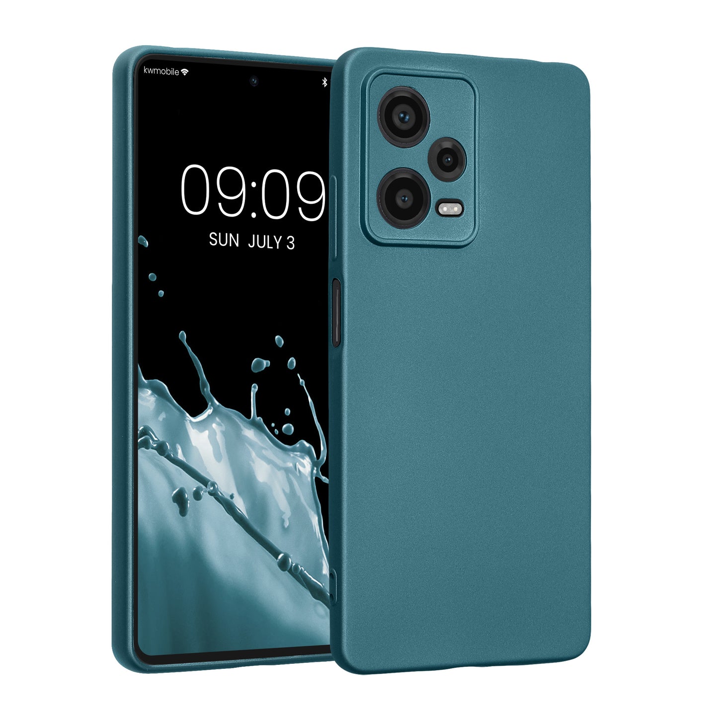 kwmobile Case for Xiaomi Redmi Note 12 Pro 5G - Soft Silicone Cover - Protective Case