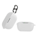 kwmobile Hülle kompatibel mit JBL WAVE BUDS Hülle - Kopfhörer Case - TPU Silikon Cover - Schutzhülle in Weiß Weiß  