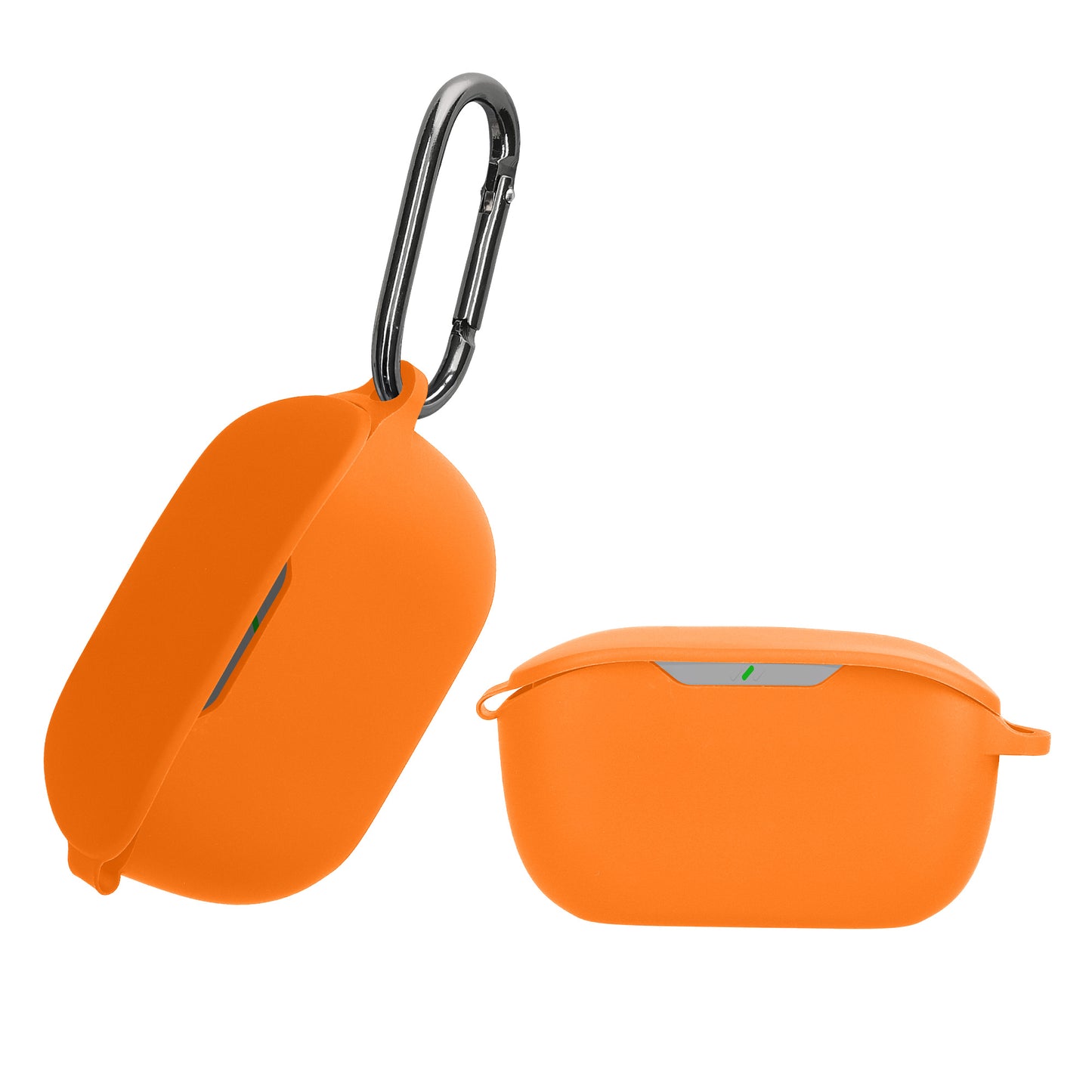 kwmobile Hülle kompatibel mit JBL WAVE BUDS Hülle - Kopfhörer Case - TPU Silikon Cover - Schutzhülle in Orange Orange  