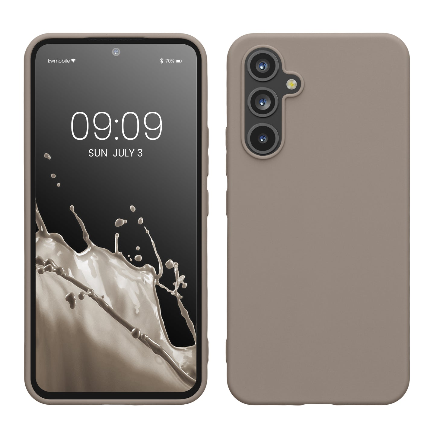 kwmobile Case Compatible with Samsung Galaxy A54 5G Case - Silicone Phone Cover - Shockproof Flexible Protective Cover - Case