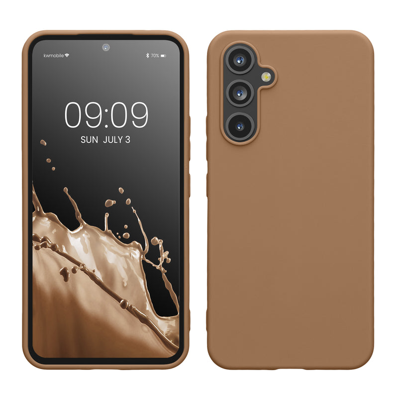 kwmobile Case Compatible with Samsung Galaxy A54 5G Case - Silicone Phone Cover - Shockproof Flexible Protective Cover - Case