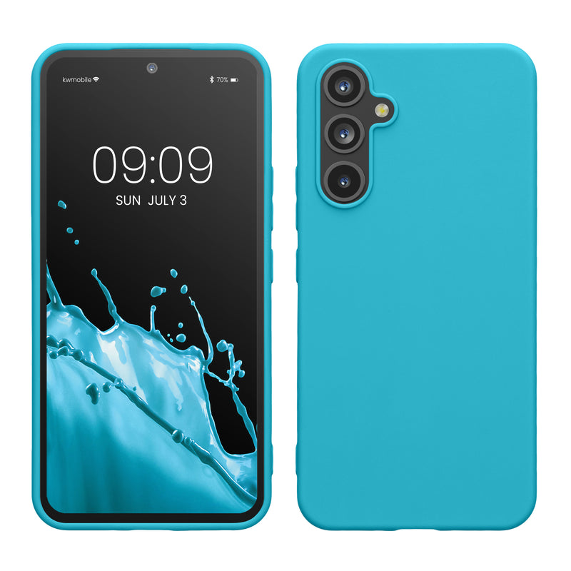 kwmobile Case Compatible with Samsung Galaxy A54 5G Case - Silicone Phone Cover - Shockproof Flexible Protective Cover - Case
