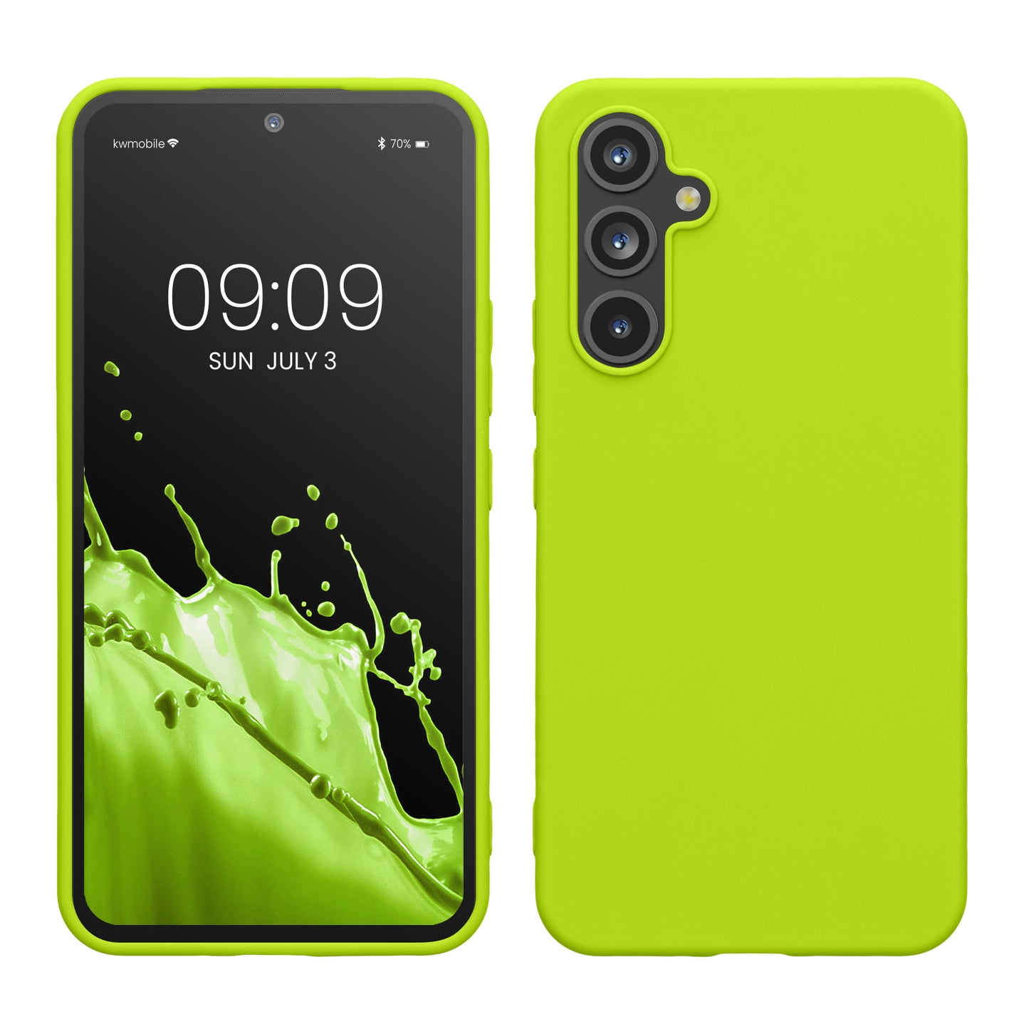 kwmobile Case Compatible with Samsung Galaxy A54 5G Case - Silicone Phone Cover - Shockproof Flexible Protective Cover - Case