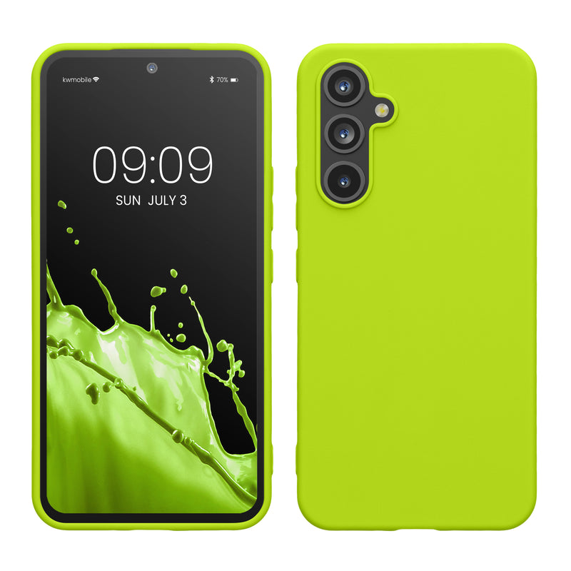 kwmobile Case Compatible with Samsung Galaxy A54 5G Case - Silicone Phone Cover - Shockproof Flexible Protective Cover - Case