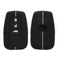kwmobile Car Key Protection Case compatible with Toyota 3 Buttons RAV4 CHR Corolla 2021 Yaris Hilux Case