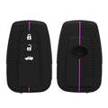 kwmobile Car Key Protection Case compatible with Toyota 3 Buttons RAV4 CHR Corolla 2021 Yaris Hilux Case