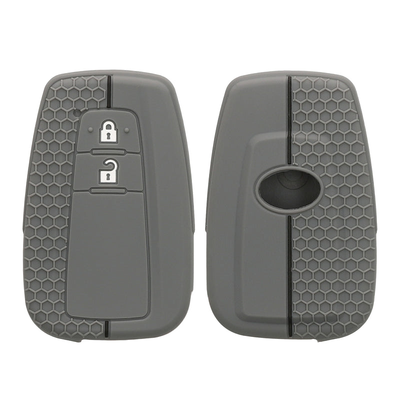kwmobile Car Key Protection Case compatible with Toyota 2-Button Smart Key Car Key Cover