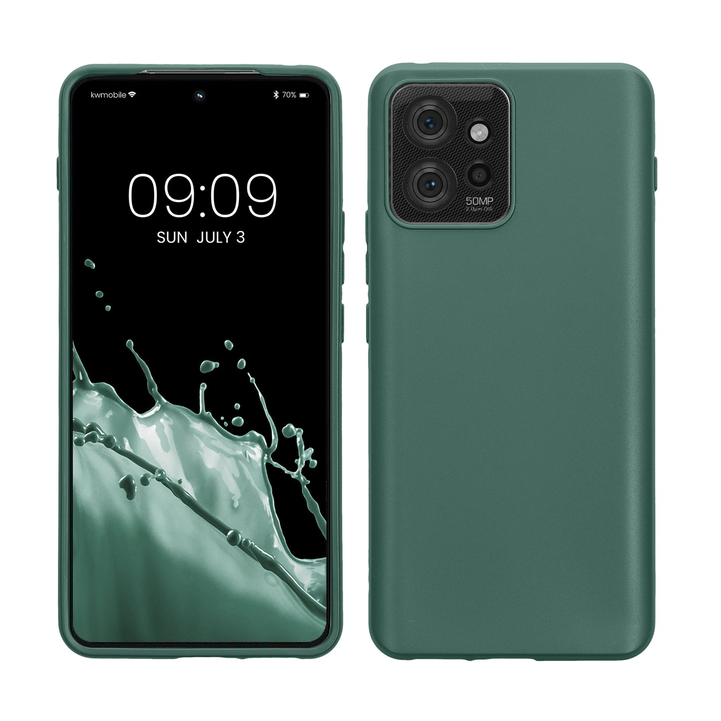 kwmobile Phone Case for Motorola ThinkPhone Cover Wireless Charging Protective Case