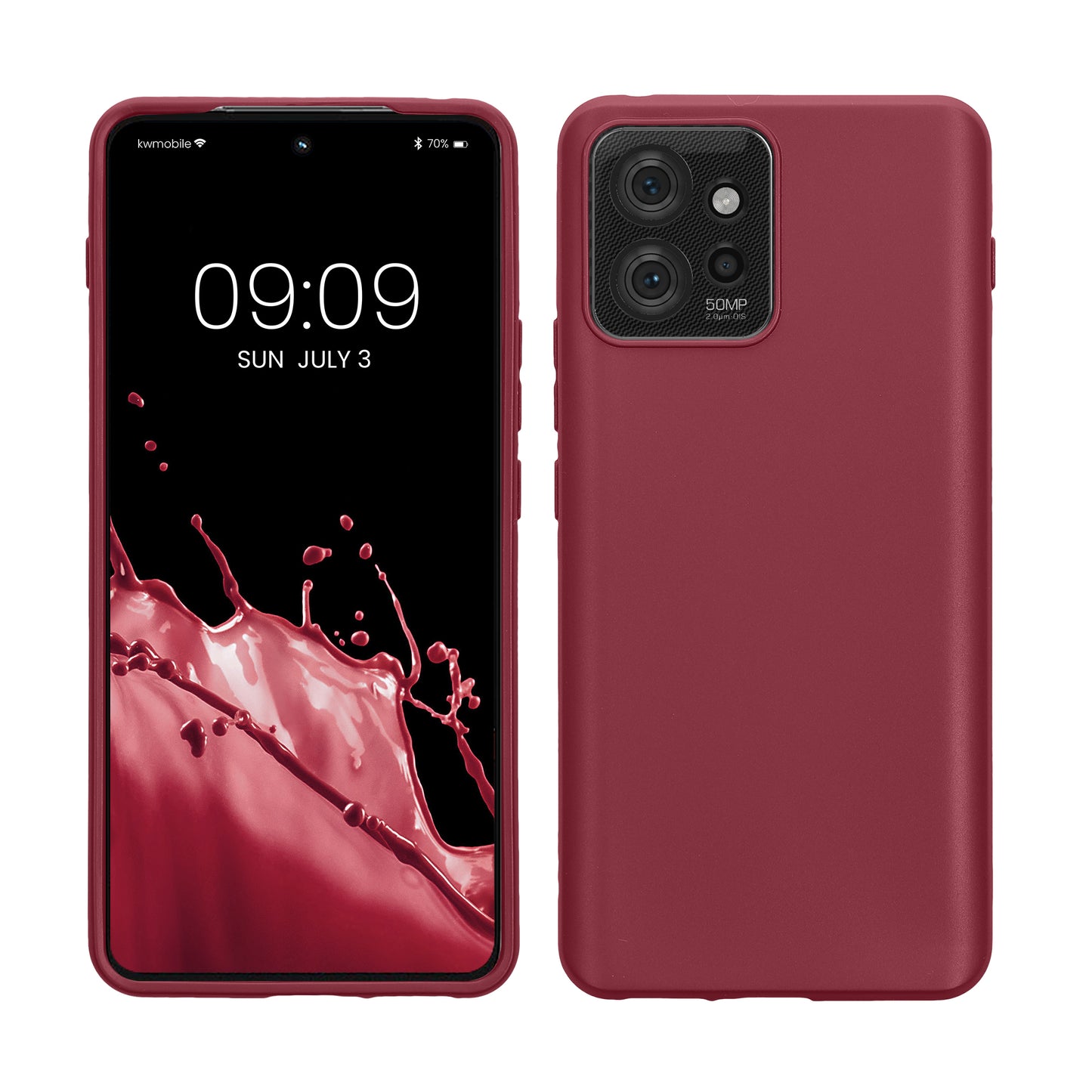 kwmobile Phone Case for Motorola ThinkPhone Cover Wireless Charging Protective Case
