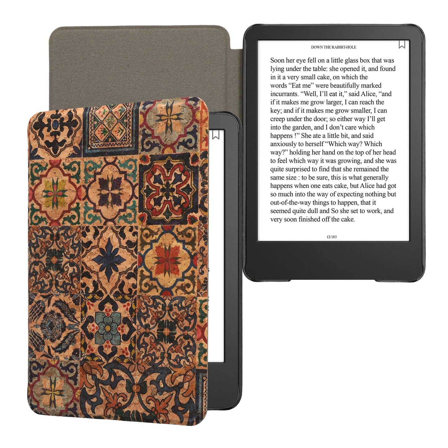 kwmobile Case Compatible with Amazon Kindle eReader Protective Case Cover