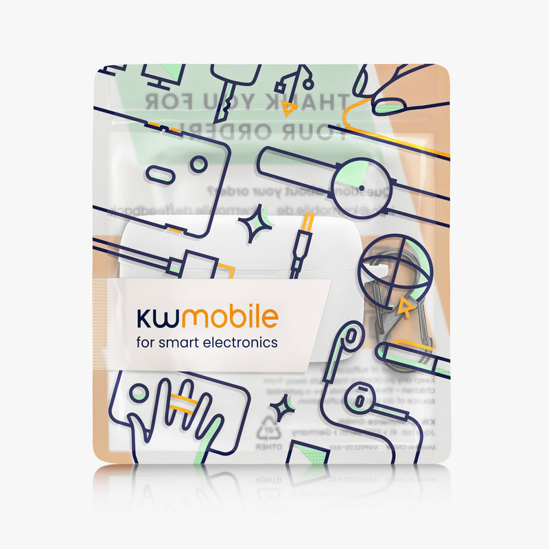 kwmobile Case compatible with Jabra Evolve 2 Buds Headphones