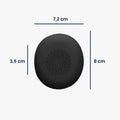 kwmobile Ear Pads for Jabra Evolve 2 75 Ear Cushions Replacement Headphone Spare Parts Over Ear Headphones