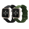 kwmobile Watch Strap for Garmin Venu Sq 2 Music / Sq 2 / Vivoactive 6 / Vivoactive 5 Strap Fitness Tracker Band Set Replacement Strap Smartwatch