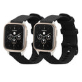 kwmobile Watch Strap for Garmin Venu Sq 2 Music / Sq 2 / Vivoactive 6 / Vivoactive 5 Strap Fitness Tracker Band Set Replacement Strap Smartwatch