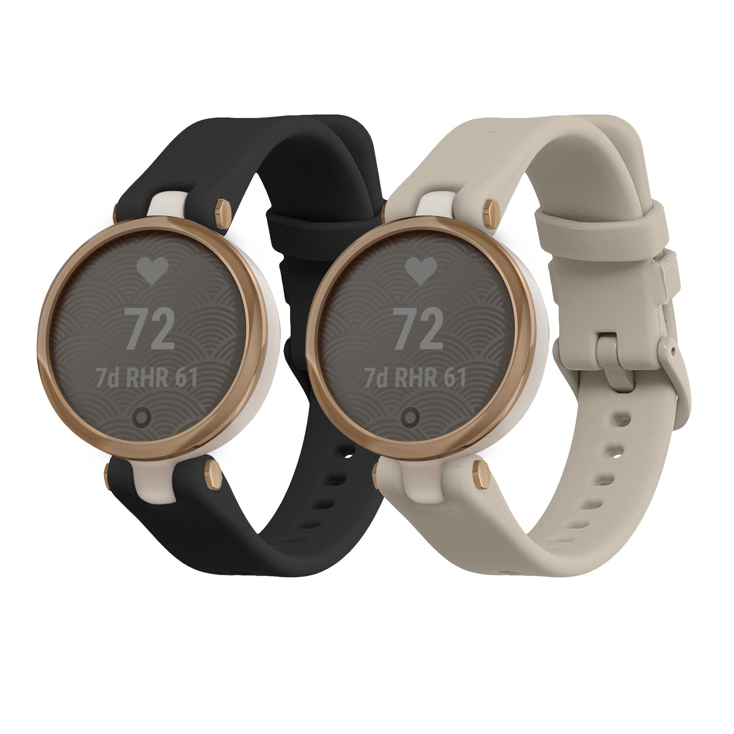 kwmobile Watch Strap for Garmin Lily Sport Bracelet Fitness Tracker Band Set Replacement Strap Smartwatch