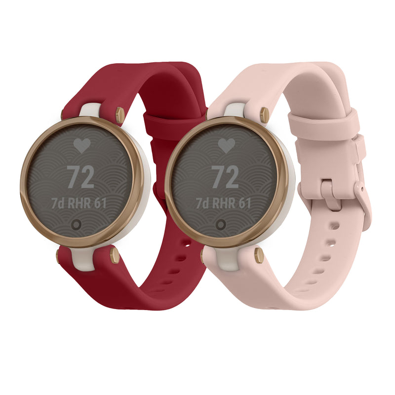 kwmobile Watch Strap for Garmin Lily Sport Bracelet Fitness Tracker Band Set Replacement Strap Smartwatch