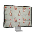 kwmobile Cover Compatible with 24-26" Monitor Protective Cover Dust Cover Hood for PC Screen Computer Screen Cover Dust Hood