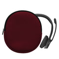 kwmobile Headphone Bag for H390 - Headphone Case - Travel Pouch for Headset Headphones - Soft Over-Ear Protective Cover