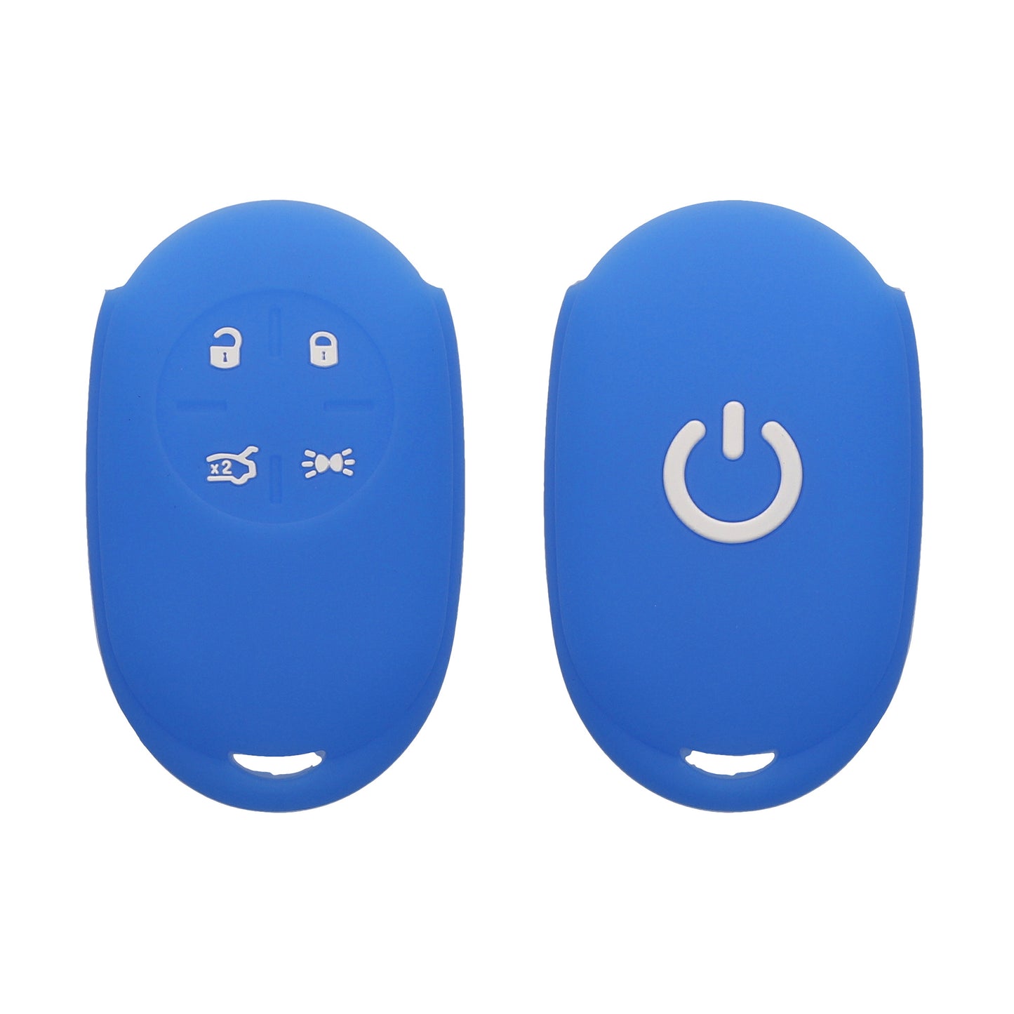 kwmobile Car Key Cover Compatible with Fiat 500E 4-Button Car Key